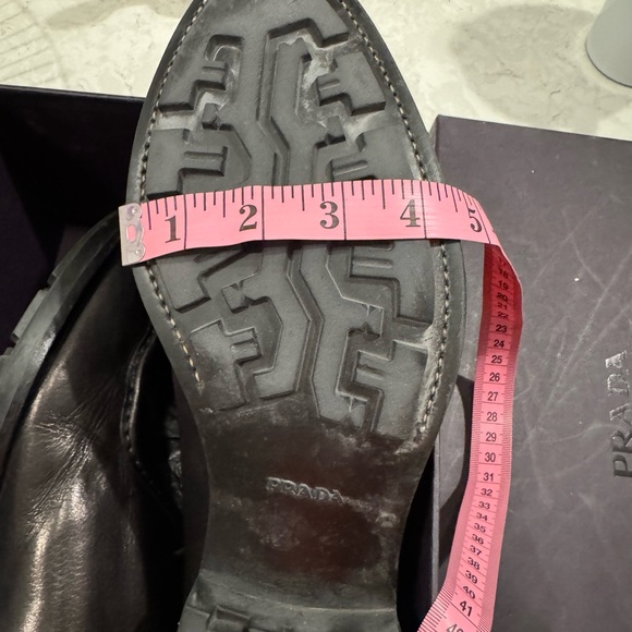 PRADA Lux Calf Lace Up size 11 - Picture 9 of 9